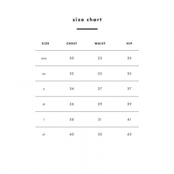 size chart inches women manduka